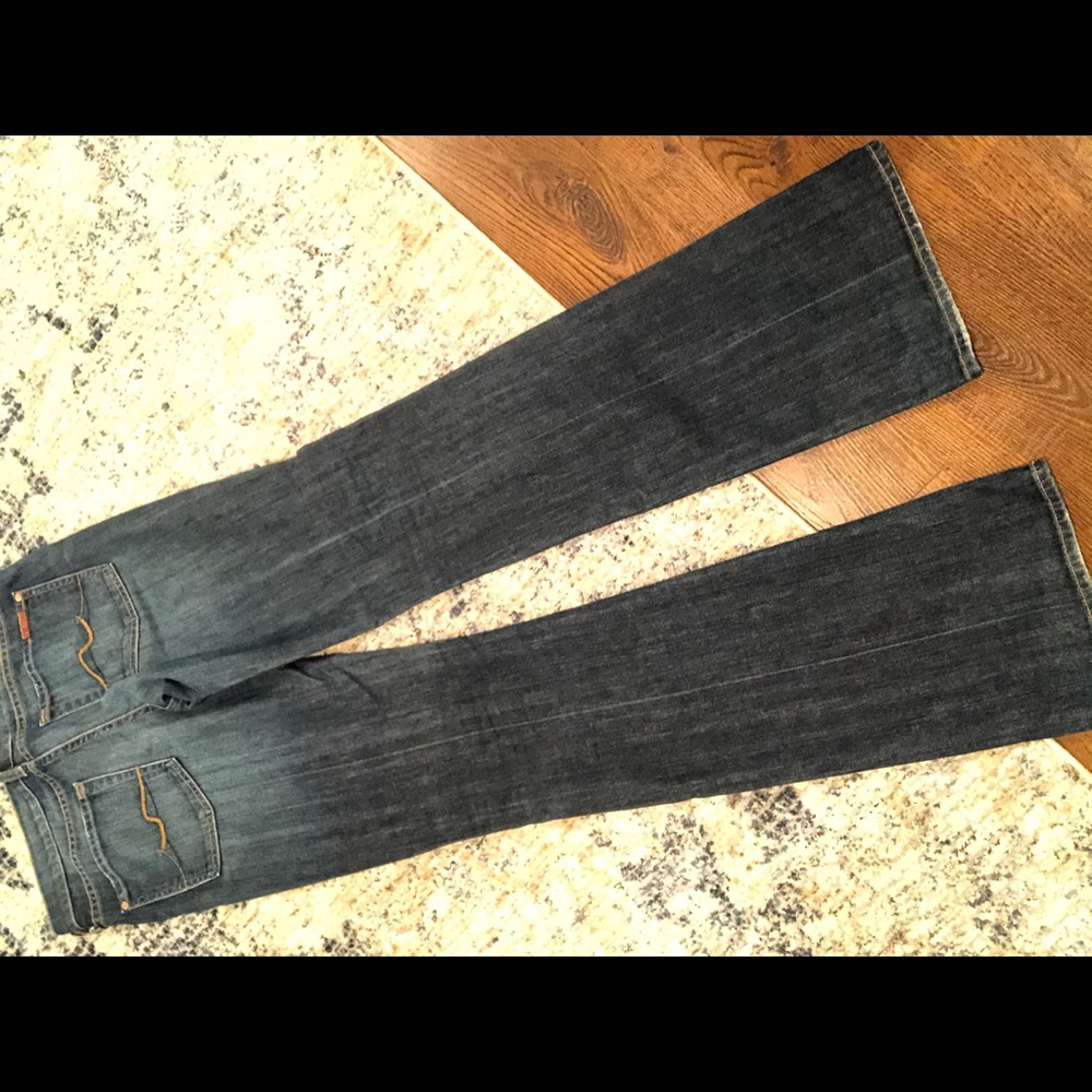7 for all mankind boot cut jeans
